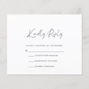 RSVP-Karte Flyer