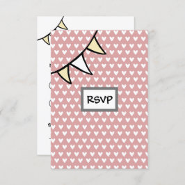 RSVP-Karte für benutzerdefiniertes Land Einladung