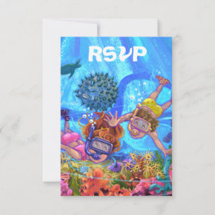 RSVP-Karte für das Party RSVP Karte