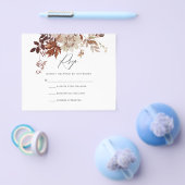 RSVP-Karte für den Budgetfall Flyer (Einzeln)