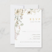 RSVP-Karte für die Anforderung eines Lieds für die RSVP Karte (Vorderseite)