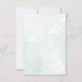 RSVP-Karte für grüne Branchen Ankündigung (Rückseite)