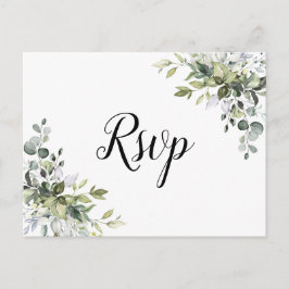 RSVP-Karte für Grünflächen Postkarte