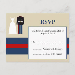 RSVP-Karte für Hochzeiten RSVP Karte