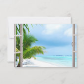 RSVP-Karte für Hochzeitsfeiern RSVP Karte (Rückseite)