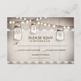 RSVP-Karte für Hochzeitskartentelefone und Mauerst RSVP Karte