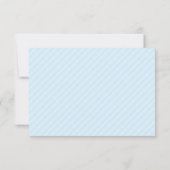 RSVP-Karte für Kassettenband RSVP Karte (Rückseite)