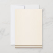 RSVP-Karte für klassische Musik Einladung (Rückseite)