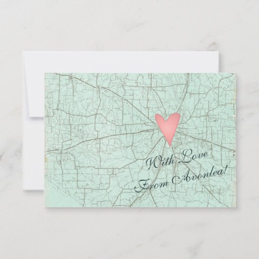 RSVP-Karte für Reisefälle Party RSVP Karte (Rückseite)