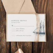 RSVP-Karte für Seefahrer RSVP Karte