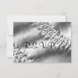 RSVP-Karte für Softball Sporty Wedding RSVP Karte
