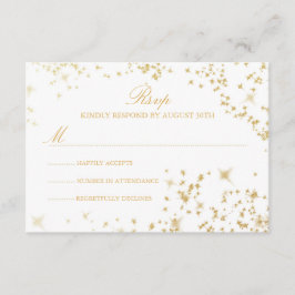 RSVP-Karte für Startnächte RSVP Karte