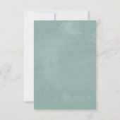 RSVP-Karte für tropische Brise RSVP Karte (Rückseite)