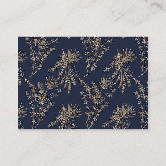 RSVP-Karte für Vintagen Winterurlaub Begleitkarte (Rückseite)