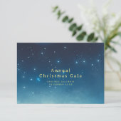 RSVP-Karte für Weihnachtsfeiertage RSVP Karte (Stehend Vorderseite)