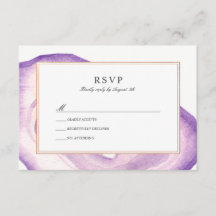 RSVP-Karte | Lavendel