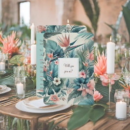 RSVP-Karte - leichtes tropisches Wesen RSVP Karte