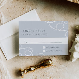 RSVP-Karte | Nebel RSVP Karte