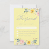 RSVP-Karte RSVP Karte (Vorderseite)