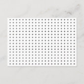 RSVP-Karte RSVP Karte (Rückseite)