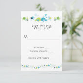 RSVP-Karte RSVP Karte (Stehend Vorderseite)