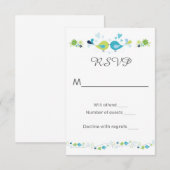 RSVP-Karte RSVP Karte (Vorne/Hinten)