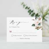 RSVP-Karte RSVP Karte (Stehend Vorderseite)