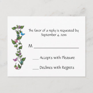 RSVP-Karte RSVP Karte