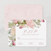 RSVP-Karte RSVP Karte (Vorne/Hinten)