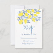 RSVP-Karte RSVP Karte (Vorderseite)