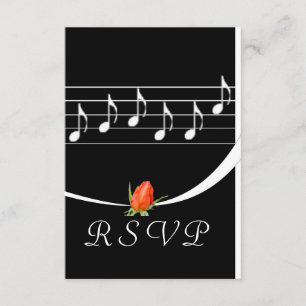 RSVP-Karte von Music Lover RSVP Karte