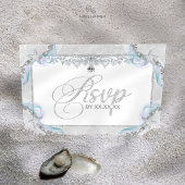 RSVP-Karte von Starfish & Diamonds Dankeskarte