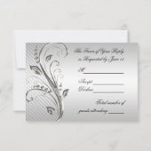 RSVP-Karte zum 60. Hochzeitstag RSVP Karte (Rückseite)