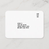 RSVP-Karte zum Thema Film Begleitkarte (Rückseite)