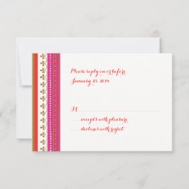 RSVP-Karte zum Thema Marokko RSVP Karte