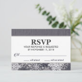 RSVP Karten (Stehend Vorderseite)