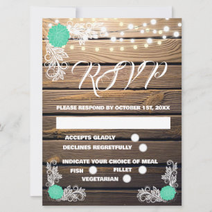 RSVP-Karten aus Holz