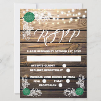 RSVP-Karten aus Holz