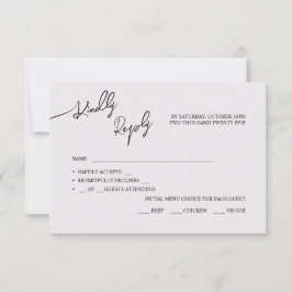 RSVP Karten Boho-chic Hochzeit, Pastellfarben.