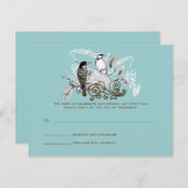 RSVP-Karten - Erforderliche 5 x 7 große Einflüsse Einladung (Vorne/Hinten)