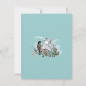 RSVP-Karten - Erforderliche 5 x 7 große Einflüsse Einladung (Rückseite)