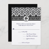 RSVP-Karten - Erforderliche 5 x 7 große Einflüsse Einladung (Vorne/Hinten)