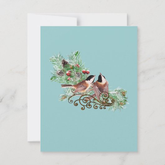 RSVP-Karten - Erforderliche 5 x 7 große Einflüsse Einladung (Rückseite)