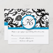 RSVP-Karten - Erforderliche 5 x 7 große Einflüsse RSVP Karte (Vorne/Hinten)