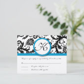 RSVP-Karten - Erforderliche 5 x 7 große Einflüsse RSVP Karte (Stehend Vorderseite)