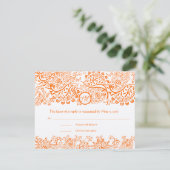 RSVP-Karten - Erforderliche 5 x 7 große Einflüsse RSVP Karte (Stehend Vorderseite)