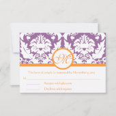 RSVP-Karten - Erforderliche 5 x 7 große Einflüsse RSVP Karte (Vorderseite)