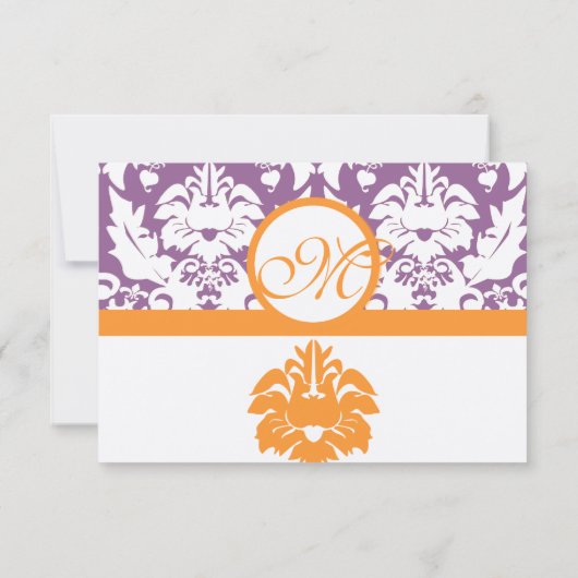 RSVP-Karten - Erforderliche 5 x 7 große Einflüsse RSVP Karte (Rückseite)