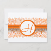 RSVP-Karten - Erforderliche 5 x 7 große Einflüsse RSVP Karte (Vorderseite)