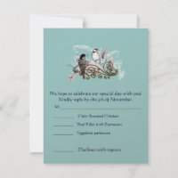 RSVP-Karten - Erforderliche 5 x 7 große Einflüsse